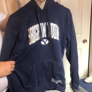 College sweatshirt